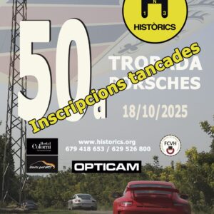 50a Trobada de Porsches | Inscripcions tancades